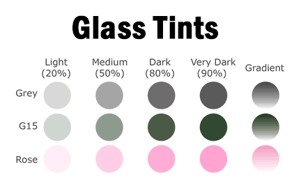 Glass Tints Lenses